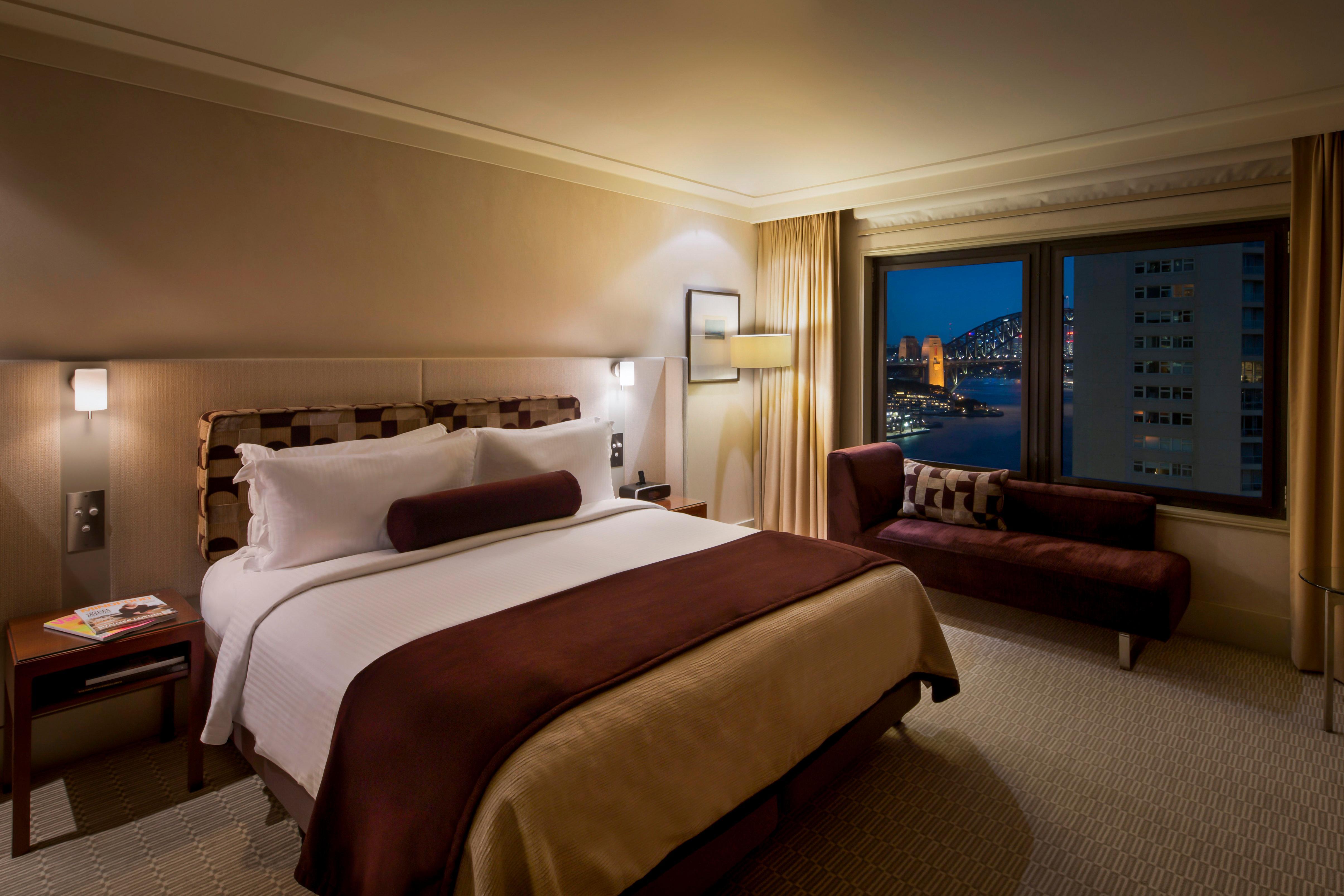 Hotel Intercontinental Sydney By Ihg Exterior foto A guest room at the Mandarin Oriental, New York
